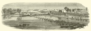 Sedgwicks Brücken verlegt, Mai 1863 von American School