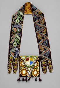 Schultertasche, ca. 1820