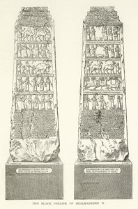 Der Schwarze Obelisk von Salmanassar II. von American School