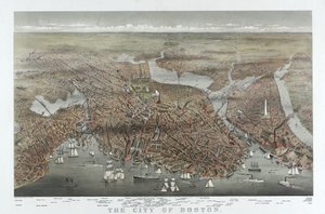 Die Stadt Boston, veröffentlicht 1873