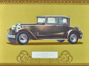 Das Coupé, ein Custom Eight von Packard, veröffentlicht 1930 von American School