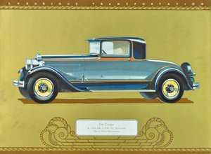 Das Coupé, Ein Custom Eight von Packard, veröffentlicht 1930 von American School