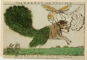 Die Hornisse und der Pfau oder John Bull in Not von American School