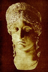 Die Juno Ludovisi, Illustration aus Geschichte Griechenlands von Victor Duruy, veröffentlicht 1890