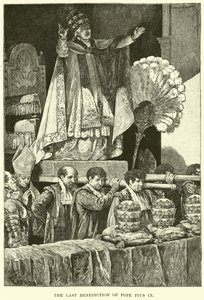 Der letzte Segen von Papst Pius IX.