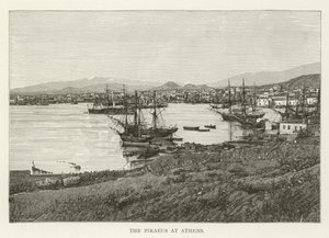 Der Hafen von Piräus in Athen von American School