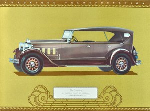 Der Touring, Ein Custom Eight von Packard, veröffentlicht 1930 von American School