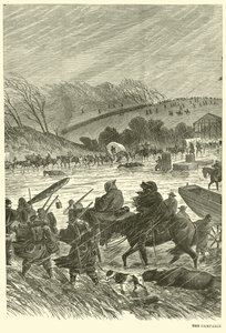 Die Kampagne im Schlamm, Januar 1863 von American School