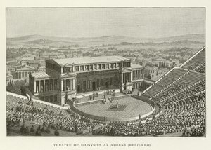 Theater des Dionysius in Athen, restauriert