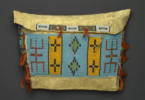 Tipi-Tasche, aus der Plains-Region, ca. 1860-1900