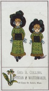 Zwei Mädchen mit Muff