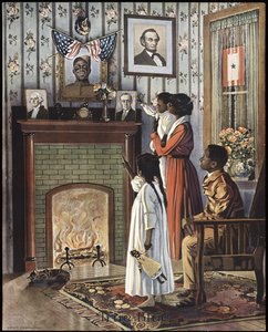WWI Poster "True Blue", veröffentlicht 1918 von American School