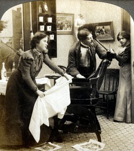 Haare schneiden von American Stereoscopic Company