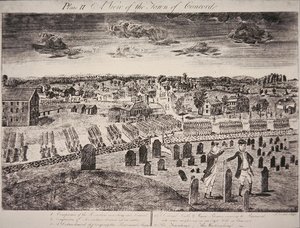Blick auf die Stadt Concord