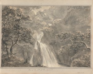 Ansichten in England, Schottland und Wales: Teil des Falls des Mynach