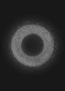 Abstrakter Lichtring von Amy Louise Baker