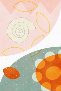 Freundliche Farben Hilma 4 von Ana Rut Bre