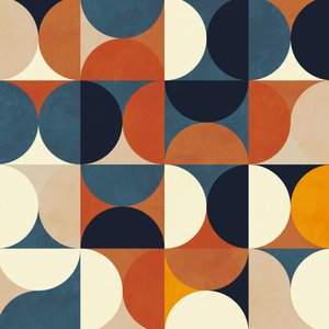 Geometrie Neu 12 Braun