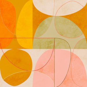 Mid-Century Curry Gelb Blush Frühling 2