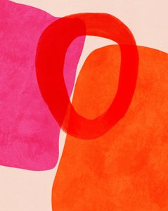 Gemalte Linien 5 von Ana Rut Bre