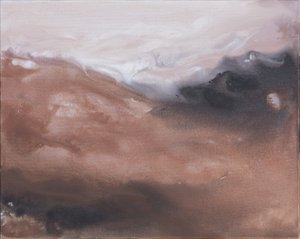 Erdiger Abstrakter Fluss