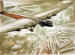 Flug über den Roten Platz