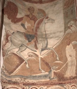 Heiliger Georg und der Drache, 12. Jahrhundert