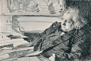 Joseph Ernest Renan 1823-1892, 1892, 1898 von Anders Leonard Zorn