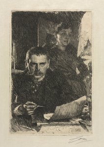 Der Künstler und seine Frau, 1890