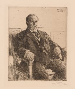 William Howard Taft von Anders Leonard Zorn