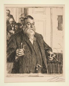 Ein Toast II von Anders Leonard Zorn
