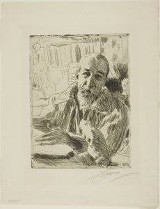 Anatole France von Anders Leonard Zorn