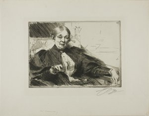 Anna Wallenberg von Anders Leonard Zorn