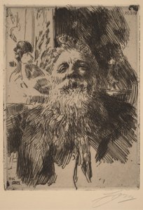 Auguste Rodin von Anders Zorn