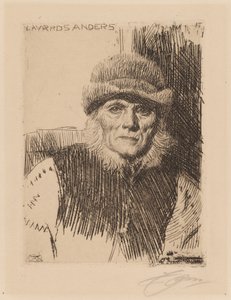 Dalekarlischer Bauer (Lavards Anders) von Anders Zorn