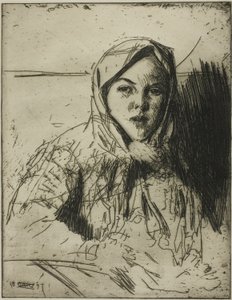 Emma, Mädchen aus Mora von Anders Leonard Zorn