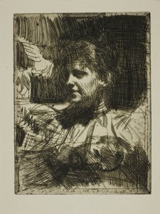 Gerda Hagborg I ("Pour plaire") von Anders Leonard Zorn
