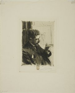 Seine Königliche Hoheit Prinz Eugen von Schweden von Anders Leonard Zorn