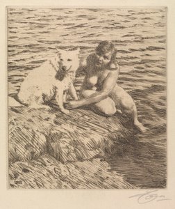 Sappho von Anders Leonard Zorn
