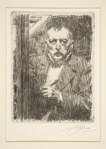 Selbstporträt von Anders Leonard Zorn