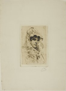 Spanische Frau von Anders Leonard Zorn