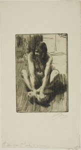 Der Frosch von Anders Leonard Zorn