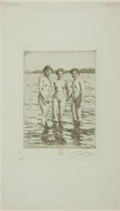 Die drei Grazien von Anders Leonard Zorn