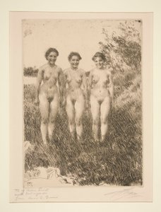 Drei Schwestern von Anders Leonard Zorn