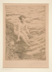 Nass von Anders Leonard Zorn