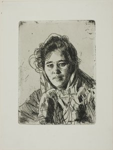 Junges Mädchen aus Mora (Kråkbergs Anna) von Anders Zorn