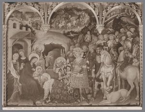 Anbetung der Weisen (Gentile da Fabriano) von Anderson (firma)
