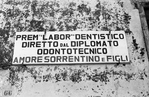 Crotone, Zahnlabor