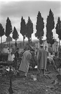 Friedhof, Venosa, Basilicata, Italien von Ando Gilardi