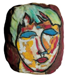Empörung über Modigliani - Blauäugiges Mädchen